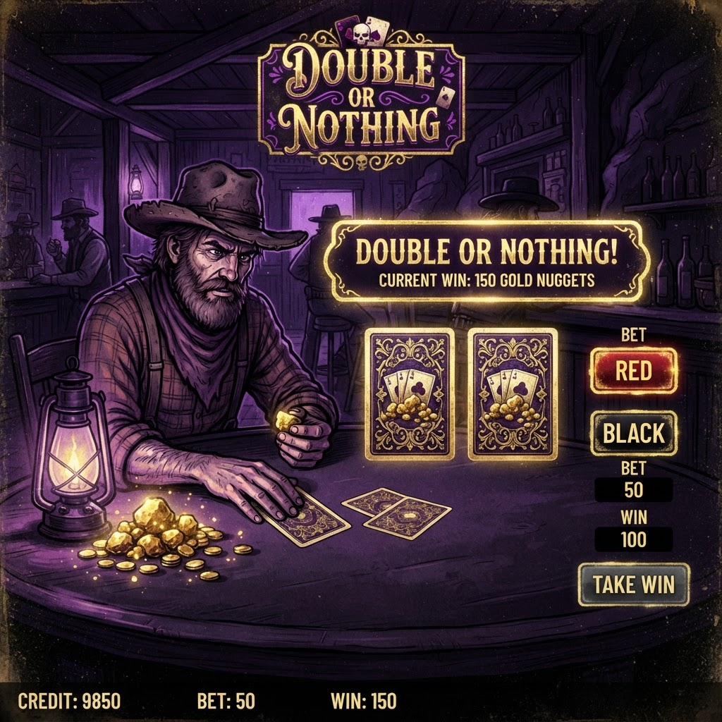 Gamble Feature Strategy for Where's the Gold pokies